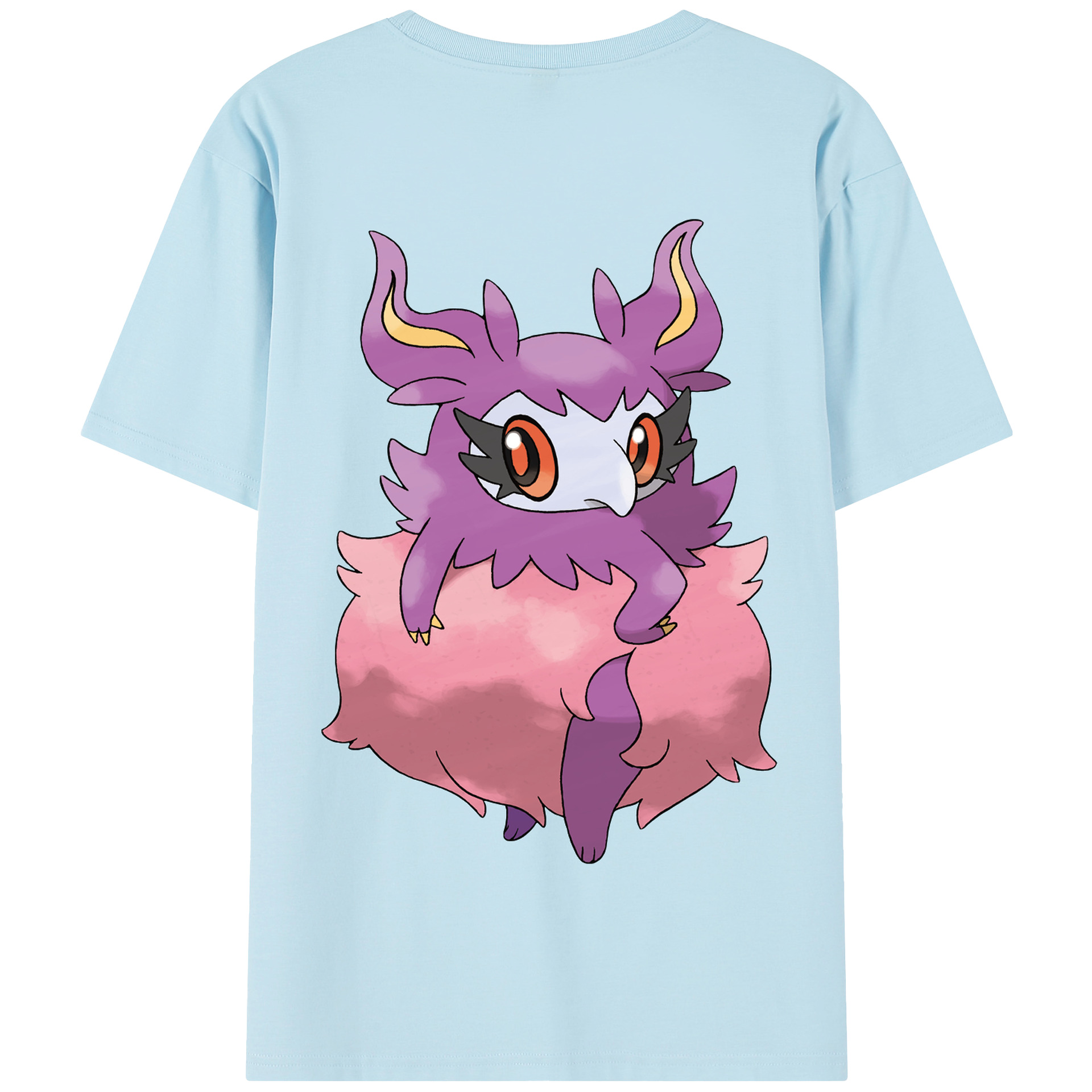 （画像用） ポケットモンスター Pokémon 綿100％半袖Tシャツ（背面プリント）
